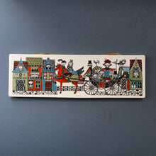 Load image into Gallery viewer, Extremely Rare 1960s NORWEGIAN Decorative Hanging Plaque by Figgjo Flint by Turi Gramstad
