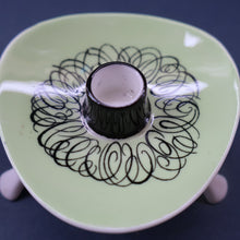Load image into Gallery viewer, Set of FOUR 1950s Decorative FOLEY Bone China Miniature Candleholders with Tripod Feet
