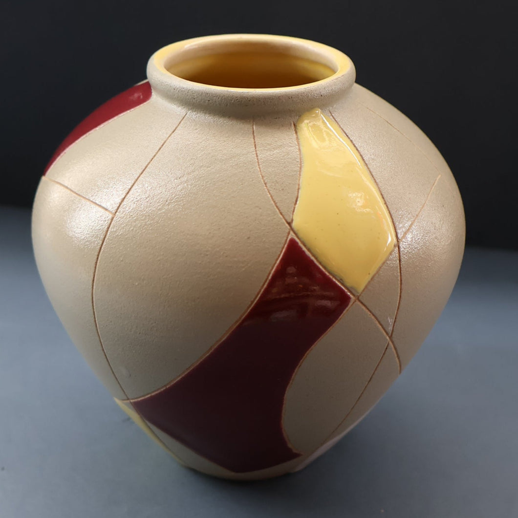 Vintage 1950s GERMAN Jasba 597 14 Ball Vase. Height: 6 inches