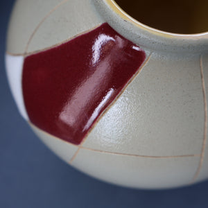 Vintage 1950s GERMAN Jasba 597 14 Ball Vase. Height: 6 inches