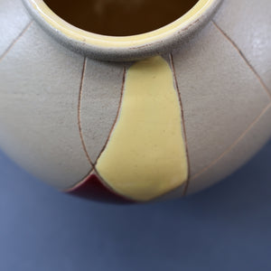 Vintage 1950s GERMAN Jasba 597 14 Ball Vase. Height: 6 inches