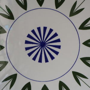 Very Large Vintage 1960s WEST GERMAN Cake Plate by Grunstadt Keramik