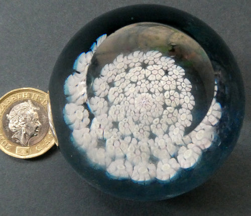 1980s MINIATURE Caithness / Whitefriars Millefiori Collection. 2 inches