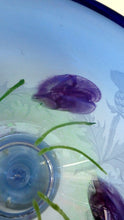 Load image into Gallery viewer, Fine Caithness Glass Bowl; etched thistles &amp; floral design. Bank of Scotland Tercentenary 1995
