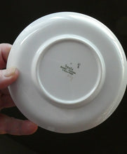 Load image into Gallery viewer, Six Spode Bone China Espresso Cups and Saucers. Playing Cards Pattern
