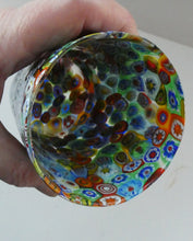 Load image into Gallery viewer, Vintage Italian Millefiori Glass Beaker or Tumbler. Height 4 1/4 inches
