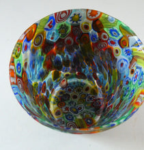 Load image into Gallery viewer, Vintage Italian Millefiori Glass Beaker or Tumbler. Height 4 1/4 inches
