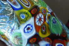 Load image into Gallery viewer, Vintage Italian Millefiori Glass Beaker or Tumbler. Height 4 1/4 inches
