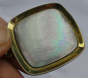1960s GES GESCH Vintage German Pendant with Abalone Panel