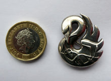 Load image into Gallery viewer, Vintage 1990s Ola Gorie Silver Hallmarked Swan Brooch

