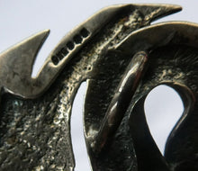 Load image into Gallery viewer, Vintage 1990s Ola Gorie Silver Hallmarked Swan Brooch
