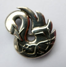 Load image into Gallery viewer, Vintage 1990s Ola Gorie Silver Hallmarked Swan Brooch
