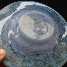 Load image into Gallery viewer, SCOTTISH GLASS. Collectable 1950s Vasart Plate with Shallow Dip. 7 inches (F)
