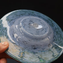 Load image into Gallery viewer, SCOTTISH GLASS. Collectable 1950s Vasart Plate with Shallow Dip. 7 inches (F)
