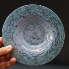 Load image into Gallery viewer, SCOTTISH GLASS. Collectable 1950s Vasart Plate with Shallow Dip. 7 inches (F)
