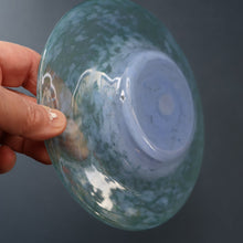 Load image into Gallery viewer, SCOTTISH GLASS. Collectable 1950s Vasart Plate with Shallow Dip. 6 3/4 inches (E)
