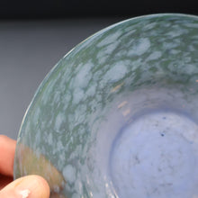 Load image into Gallery viewer, SCOTTISH GLASS. Collectable 1950s Vasart Plate with Shallow Dip. 6 3/4 inches (E)
