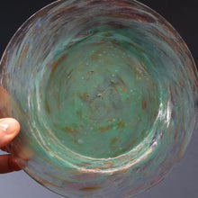Load image into Gallery viewer, SCOTTISH GLASS. Collectable 1930s Monart Plate with Shallow Dip. 7 1/2  inches (D)
