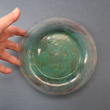Load image into Gallery viewer, SCOTTISH GLASS. Collectable 1930s Monart Plate with Shallow Dip. 7 1/2  inches (D)

