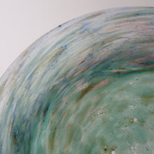 Load image into Gallery viewer, SCOTTISH GLASS. Collectable 1930s Monart Plate with Shallow Dip. 7 1/2  inches (D)
