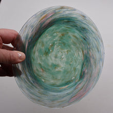 Load image into Gallery viewer, SCOTTISH GLASS. Collectable 1930s Monart Plate with Shallow Dip. 7 1/2  inches (D)
