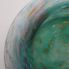 Load image into Gallery viewer, SCOTTISH GLASS. Collectable 1930s Monart Plate with Shallow Dip. 7 1/2  inches (D)
