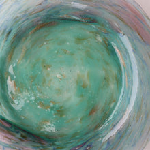 Load image into Gallery viewer, SCOTTISH GLASS. Collectable 1930s Monart Plate with Shallow Dip. 7 1/2  inches (D)
