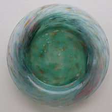 Load image into Gallery viewer, SCOTTISH GLASS. Collectable 1930s Monart Plate with Shallow Dip. 7 1/2  inches (D)

