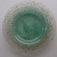 Load image into Gallery viewer, SCOTTISH GLASS. Collectable 1930s Monart Plate with Shallow Dip. 9 1/4  inches (C)
