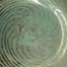 Load image into Gallery viewer, SCOTTISH GLASS. Collectable 1930s Monart Plate with Shallow Dip. 9 1/4  inches (C)
