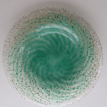 Load image into Gallery viewer, SCOTTISH GLASS. Collectable 1930s Monart Plate with Shallow Dip. 9 1/4  inches (A)
