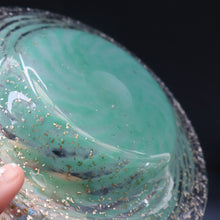 Load image into Gallery viewer, SCOTTISH GLASS. Collectable 1930s Monart Plate with Shallow Dip. 9 1/4  inches (A)
