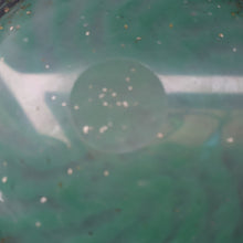 Load image into Gallery viewer, SCOTTISH GLASS. Collectable 1930s Monart Plate with Shallow Dip. 9 1/4  inches (A)
