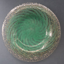 Load image into Gallery viewer, SCOTTISH GLASS. Collectable 1930s Monart Plate with Shallow Dip. 9 1/4  inches (A)
