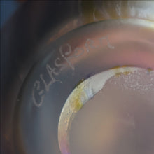 Load image into Gallery viewer, SIGNED John Ditchfield Glasform White Iridescent Glass Vase. 6 1/2 INCHES
