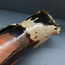 Load image into Gallery viewer, WELSH STUDIO POTTERY. Large Stoneware Jug with Dripping Glaze Decoration by Terry Bell Hughes (b. 1937)
