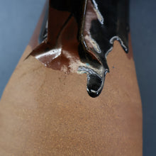 Load image into Gallery viewer, WELSH STUDIO POTTERY. Large Stoneware Jug with Dripping Glaze Decoration by Terry Bell Hughes (b. 1937)
