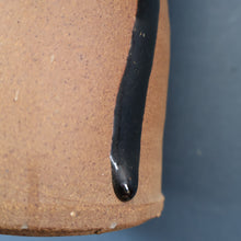 Load image into Gallery viewer, WELSH STUDIO POTTERY. Large Stoneware Jug with Dripping Glaze Decoration by Terry Bell Hughes (b. 1937)
