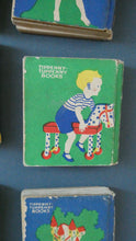 Load image into Gallery viewer, Rare 1930s TIPPENNY TUPPENCE Miniature Children&#39;s Books. EIGHT VOLUMES
