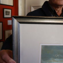 Load image into Gallery viewer, SCOTTISH ART. Vintage Scottish Seascape Gouache Painting by Irene HALLIDAY
