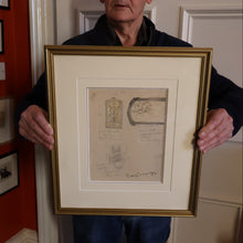 Load image into Gallery viewer, SCOTTISH ART. Vintage Scottish Seascape Gouache Painting by Irene HALLIDAY
