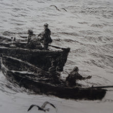 Load image into Gallery viewer, ORIGINAL ETCHING: William Lionel Wyllie (1851 – 1931) TYNEMOUTH. Pencil Signed
