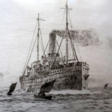 Load image into Gallery viewer, ORIGINAL ETCHING: William Lionel Wyllie (1851 – 1931) TYNEMOUTH. Pencil Signed
