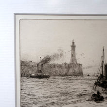 Load image into Gallery viewer, ORIGINAL ETCHING: William Lionel Wyllie (1851 – 1931) TYNEMOUTH. Pencil Signed
