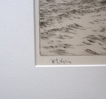 Load image into Gallery viewer, ORIGINAL ETCHING: William Lionel Wyllie (1851 – 1931) TYNEMOUTH. Pencil Signed
