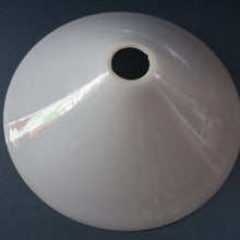 Load image into Gallery viewer, MATCHED PAIR of Antique 1930s  White Glass &quot;Coolie&quot; Hanging or Pendant Lightshades
