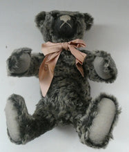 Load image into Gallery viewer, LARGE Steiff Bear with GROWLER. Limited Edition 2007. British Collector&#39;s Club. &quot;Old Black Bear&quot;
