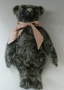 LARGE Steiff Bear with GROWLER. Limited Edition 2007. British Collector's Club. "Old Black Bear"