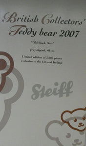 STEIFF LIMITED EDITION Teddy Bear 2007. BRITISH COLLECTORS CLUB. English Rose (Princess Diana)