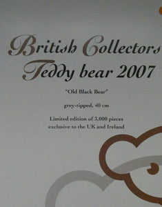 STEIFF LIMITED EDITION Teddy Bear 2007. BRITISH COLLECTORS CLUB. English Rose (Princess Diana)